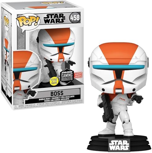 Funko POP Star Wars Republic Commando - Boss Glow Vinyl Figure