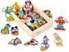 Melissa & Doug Melissa Doug Wooden Mickey Mouse Character Magnets 20 pcs - Cute Fridge
