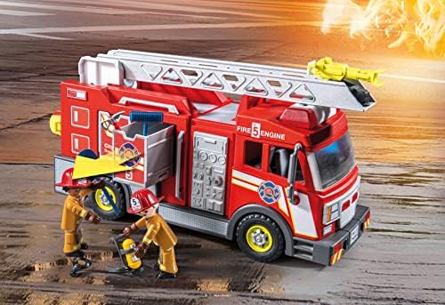 Playmobil Fire Truck with and 2 Figures