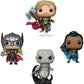 Funko Thor 4 Love and Thunder - Thor Mighty Thor Valkyrie Gorr US Pop 4-Pack