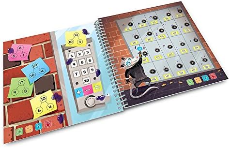 LeapFrog LeapStart 1st Grade Activity Book Spy Math and Critical Thinking