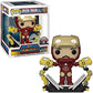 Funko Pop Iron Man 2 Iron Man MKIV with Gantry Glow-in-The-Dark Deluxe Vinyl Figure