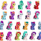 My Little Pony Mini World Magic Meet The Minis Collection Set with 22 Figures for Amazon