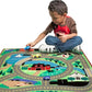 Melissa & Doug Melissa Doug Round The Town Road Rug FFP