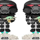 Funko Pop Vinyl - Star Wars - Dark Trooper with Grogu 488 Black
