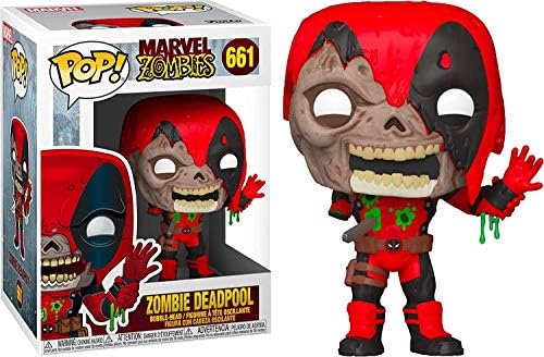 Funko Marvel Zombies - Zombie Deadpool Pop Vinyl Figure Bundled with Compatible Box