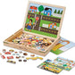 Melissa & Doug Melissa Doug Wooden Magnetic Matching Picture Game With 119 Magnets and