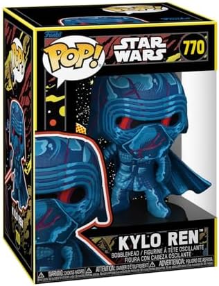 Funko Pop Star Wars SW EP7 - Kylo Ren - Retro - Star Wars Episode 7 - Collectable Vinyl Figure