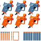 NERF Elite Ace SD-1 Party Pack 10 Blasters 20 Darts 8 Year Old Boys Girls Up Amazon