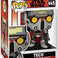 Funko POP Star Wars Bad Batch - Tech Funko Pop Vinyl Figure Bundled with Compatible Pop