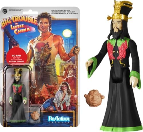Funko Reaction Big Trouble in Little China - Lo Pan Action Figure