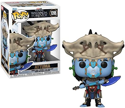 Funko POP Marvel Black Panther Wakanda Forever- Namor Attuma Namora Okoye and Nakia