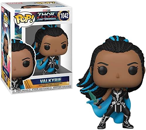 Funko POP Marvel Marvel Studios' Thor Love and Thunder- Valkrie Gorr Korg and Miek
