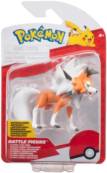 Pokemon Fighting Figure Lycanroc The Figure Toy Set