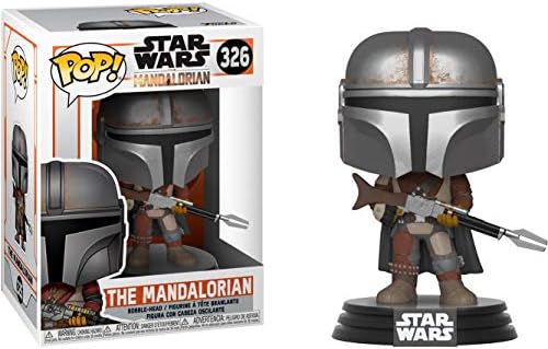Funko The Mandalorian FunaSko Pop Vinyl Figure 1 Compatible Graphic Protector Bundle 326