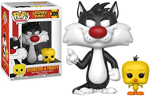 Funko Pop Animation Looney Tunes - Sylvester and Tweety Vinyl Figure Bundled with Pop Box