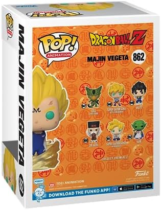 Funko Pop Tee Dragon Ball Z - Majin Vegeta - XS