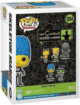 Funko POP TV Simpsons S9- Skeleton Marge Simpson - The Simpsons - Collectable Vinyl Figure