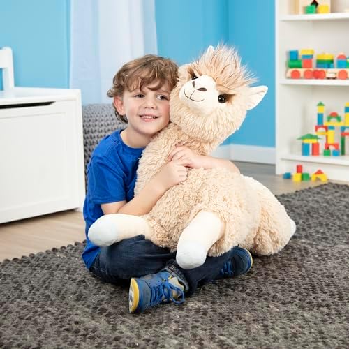 Melissa & Doug Melissa Doug Jumbo Llama Stuffed Plush Animal 26 Inches Tall