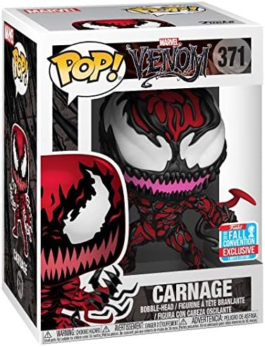 Funko NYCC 2018 - Funk POP Marvel Venom - Carnage with Tendrils 371 - Shared