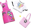 Barbie Clothes A Peanuts Snoopy T-Shirt Pink Overalls Doll 2