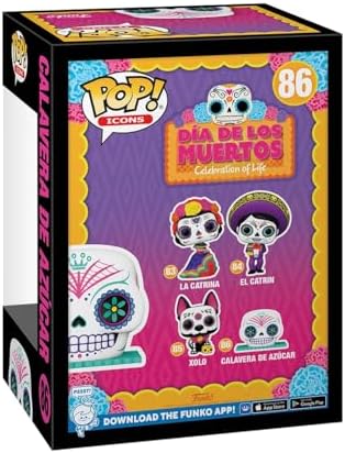 Funko Pop Icon aZDAa de Los Muertos - Calavera de AzAocar