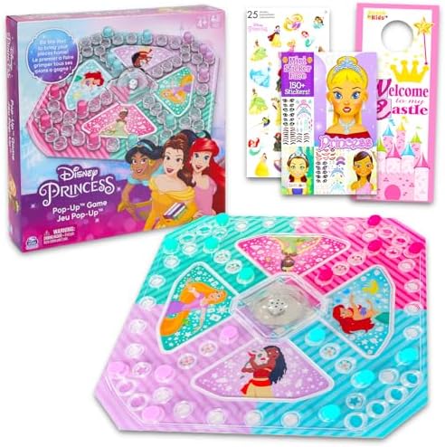 Disney Princess Pop Up Game - Disney Princess Board Game