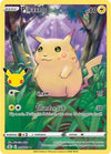 Pokemon Celebrations Pikachu 25th Anniversary Full Art Rare Holo Surprise Card
