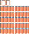 Nerf N Series N1 Darts Includes 100 Darts Compatible Only with Nerf N Series Blasters