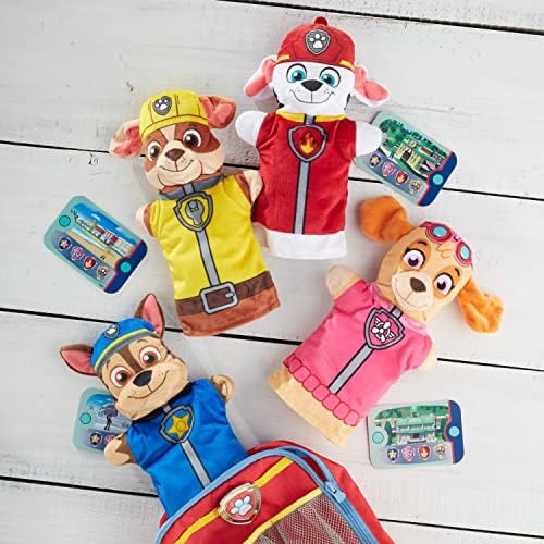 Melissa & Doug Melissa Doug PAW Patrol Hand Puppets 4 Puppets 4 Cards