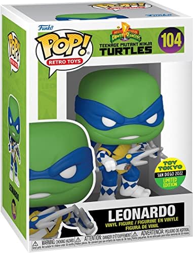 Funko Pop Comics Mighty Morphin Power RangersTeenage Mutant Ninja Turtles - Leonardo -