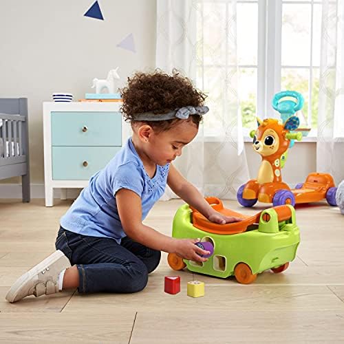 VTech 4-in-1 Grow-with-Me Fawn Scooter Frustration Free Packaging