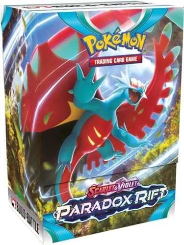 Pokemon Scarlet Violet 4 Paradox Rift Booster Build Battle Box - 4 Packs Promos