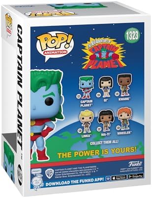 Funko POP Animation Captain Planet - Captain Planet and The Planeteers - Collectable Vinyl Figure