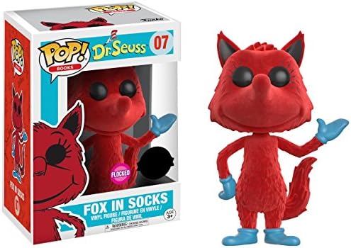 Funko Pop. Vinyl Figure Dr. Seuss Fox in Socks Flocked