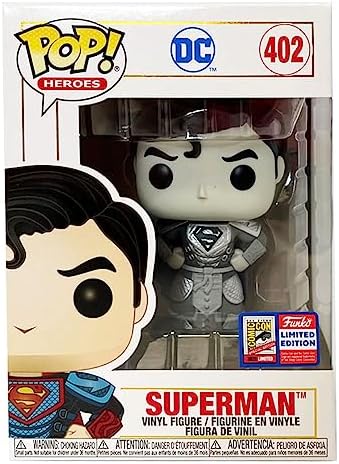 Funko Pop DC Imperial Heroes Monochrome Superman Vinyl Figurine 64356