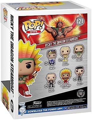 Funko POP WWE Ricky The Dragon Steamboat - Collectable Vinyl Figure