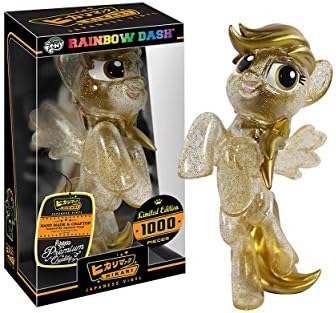 Funko Gold Dust Rainbow Dash Hikari Figure Entertainment Earth LE1000