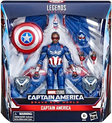 Marvel Legends Series Captain America Captain America Brave New World Deluxe 6 Inch