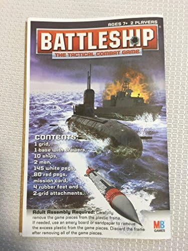 Hasbro Milton Bradley Battleship