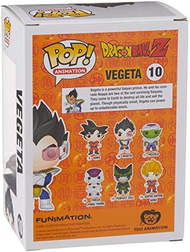 Funko Dragon Ball Z Vegeta Metalic VersionPop