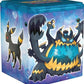 Pokemon TCG Darkness Stacking Tin - Umbreon 3 Booster Packs Coin