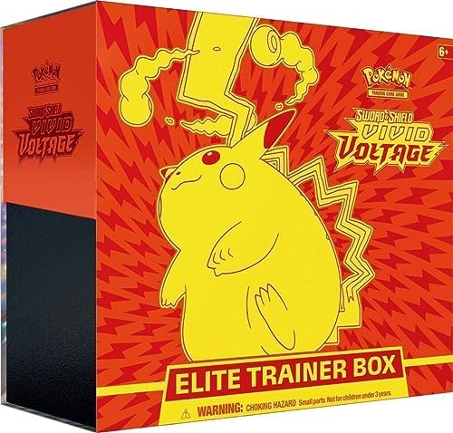 Pokemon Sword Shield Vivid Voltage Elite Trainer Box