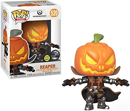 Funko Pop Overwatch - Reaper Pumpkin Glow in The Dark