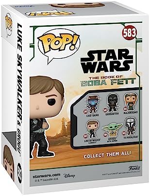 Funko Pop Star Wars The Book of Boba Fett - Luke Skywalker Grogu Training