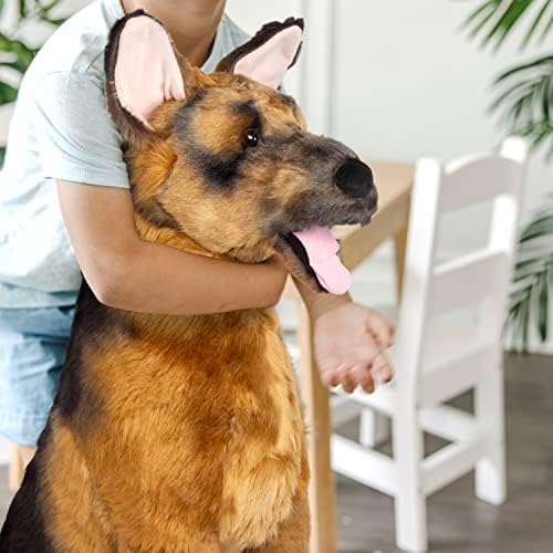 Melissa & Doug Melissa Doug Giant German Shepherd - Lifelike Stuffed Animal Dog over 2