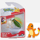 Pokemon Clip 'N' Go Battle Figure Action Ready with Bonus Sticker Manskey with Nest Ball
