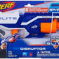 Nerf Elite Disruptor Dart Blaster Reflex Slam Fire Blue Easter Gifts for Amazon