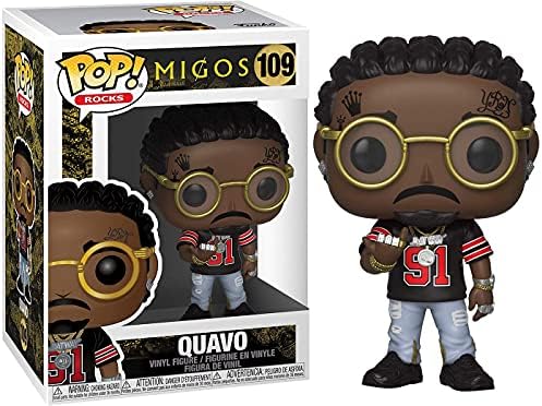 Funko Pop Rocks Migos - Quavo Multicolor
