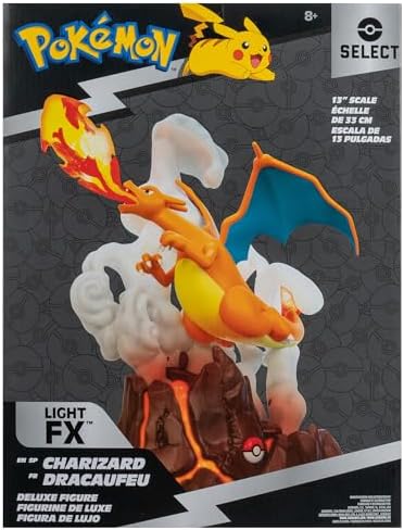 Pokemon Charizard Deluxe Collector's Statue - 13-Inch Deluxe Collector's Statue with